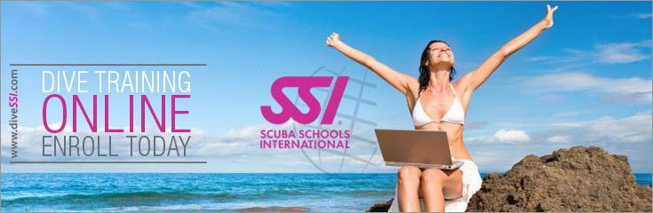 E-learning scuba certification SSI