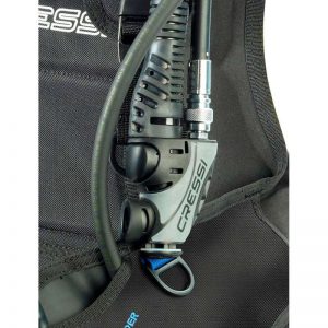Image with detail of Cressi Start BCD inflator